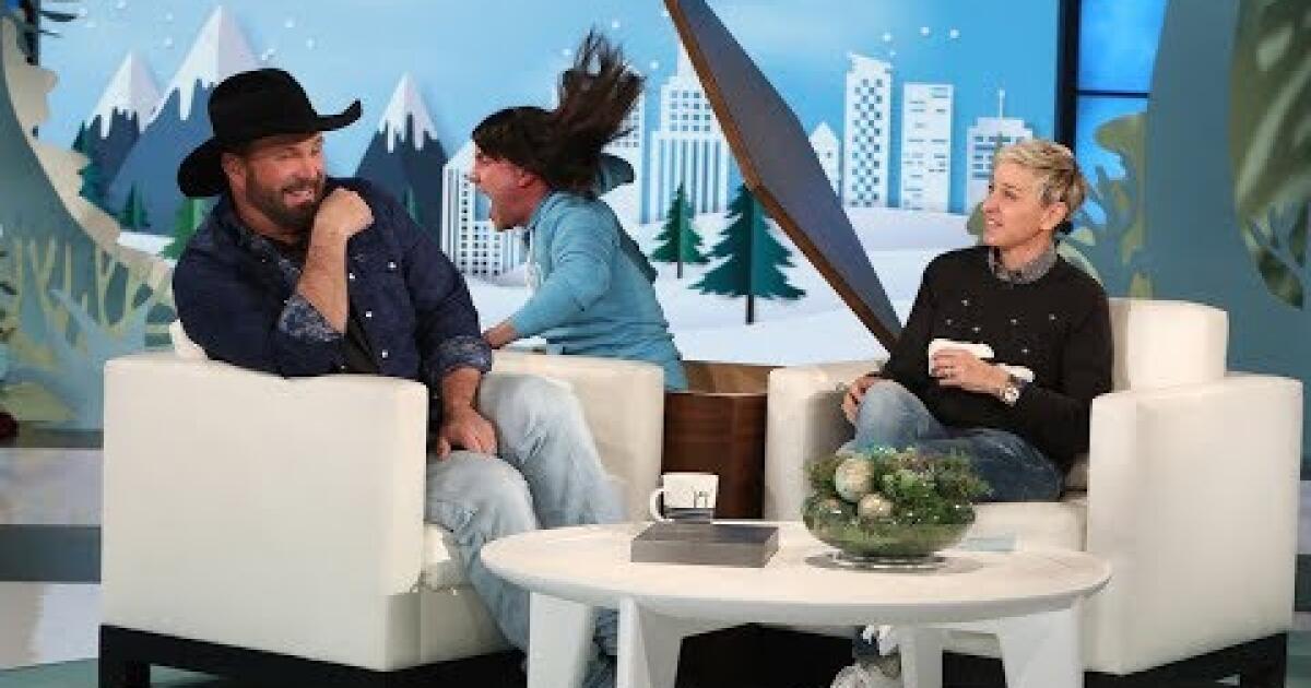 Ellen Gives Garth Brooks a Scare to Remember Los Angeles Times