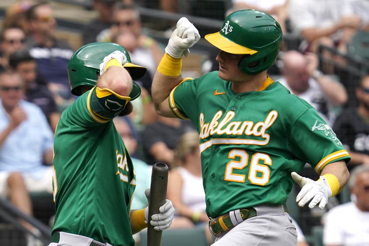 Oakland Athletics' Chris Bassitt to return Thurs. after line drive