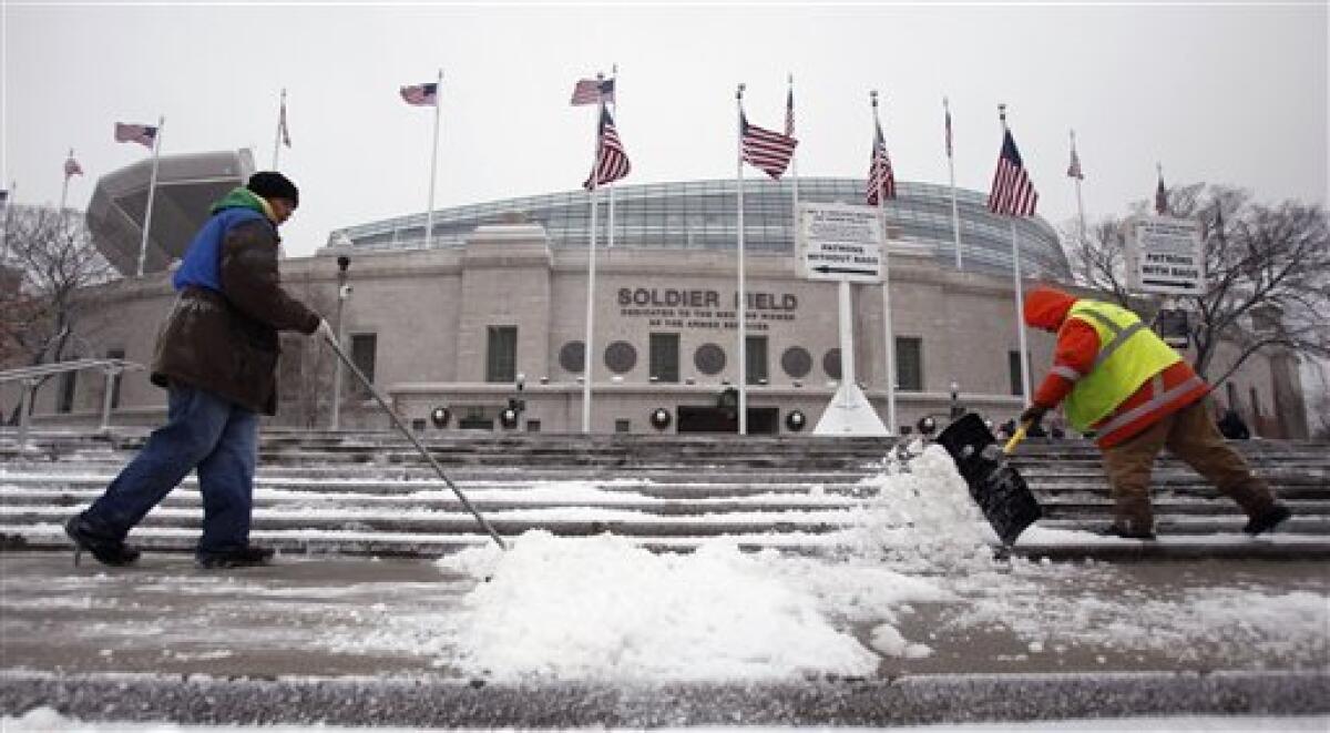 Bears Crumble in Snowy Game Against Patriots - The New York Times