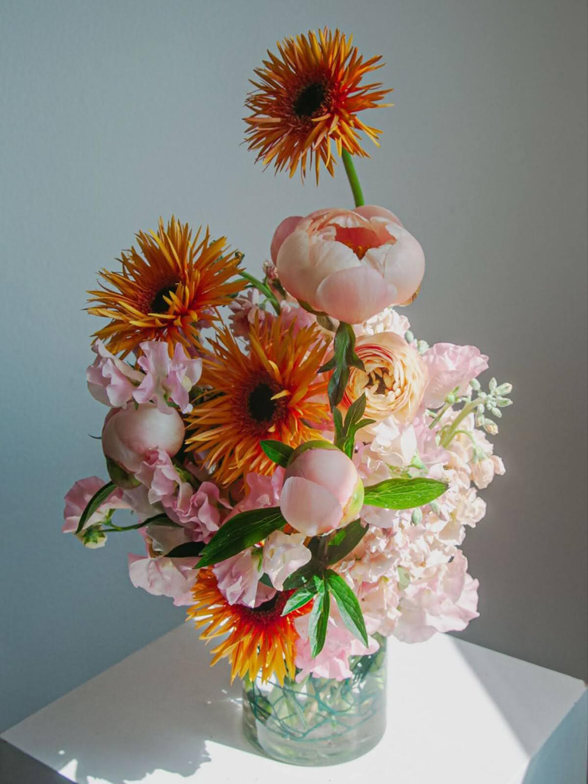 “Really, if it has flowers in it, I'll give it a shot,” Rothschild declares, “I’ll figure it out.”
