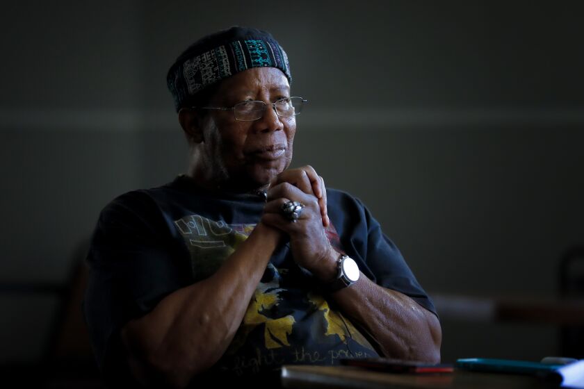 Henry Wallace, 68 talks about his early days as a member of the Black Panther Party and now how the party has changed over the years.  Wallace joined the party back in 1968 when he was only 15 years old and has been an active member ever since.