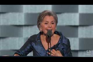 Watch Sen. Barbara Boxer of California speak at the Democratic National Convention