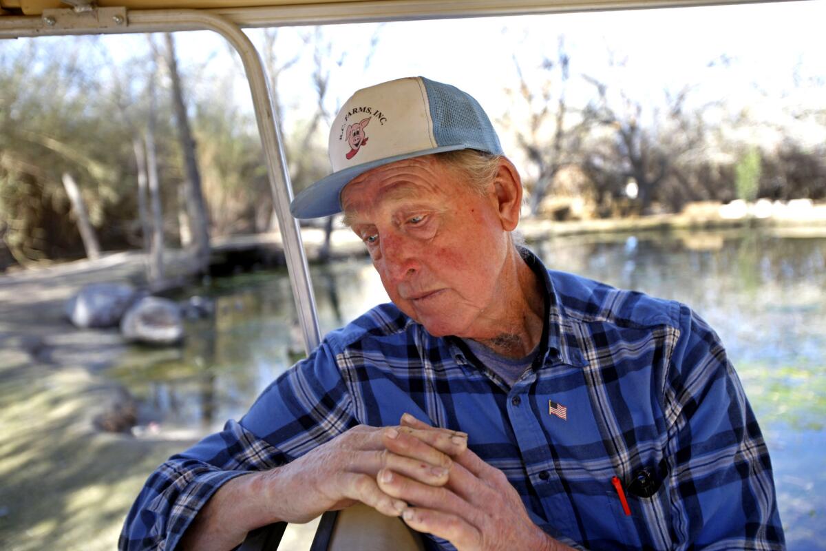 For hours each day, farmer Bob Combs oversees a process in which a noxious mulch of casino buffet leavings is steamed, cleaned and culled for such impurities as plastic bags, champagne bottles and, once, a loaded .38-caliber pistol.