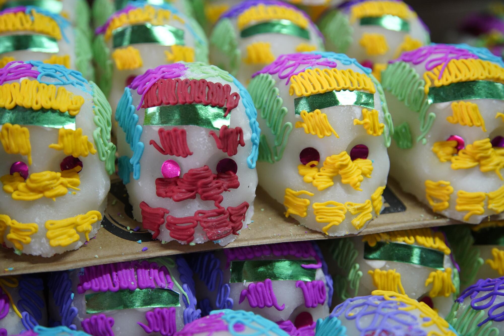 Sugar skull decorations 