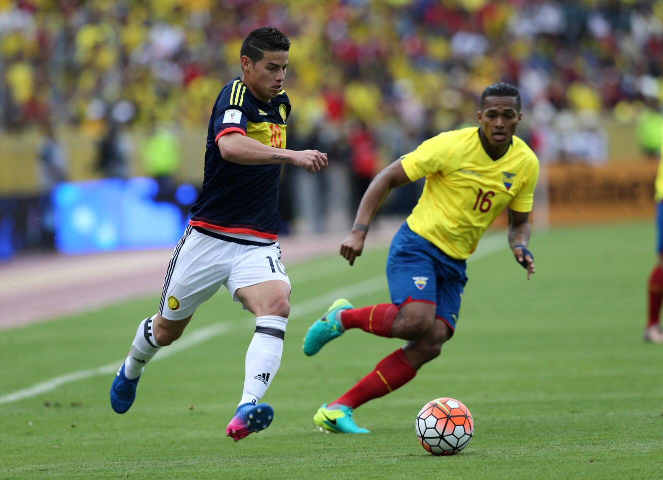 Football Soccer- Colombia v Ecuador - World Cup 2018 Qualifiers