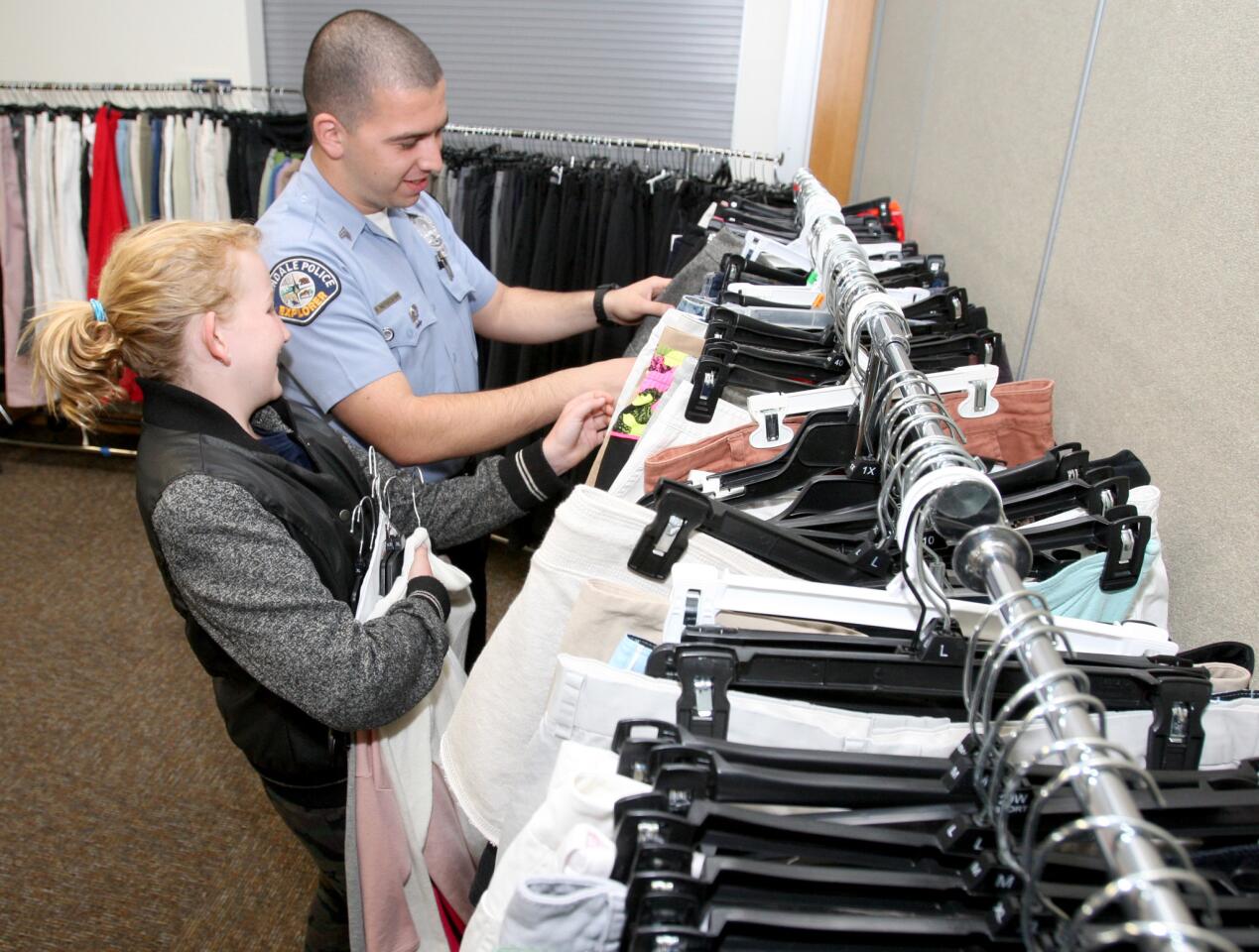 Photo Gallery: Cops for Kids clothing drive sponsored by the Glendale Police Officers Association