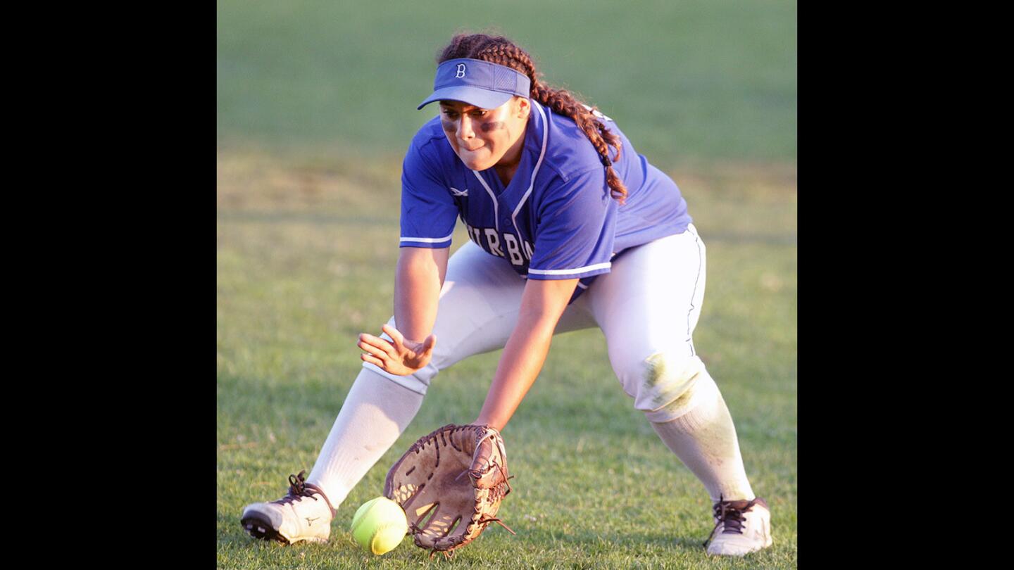 Photo Gallery: Rival softball, Burroughs vs. Burbank