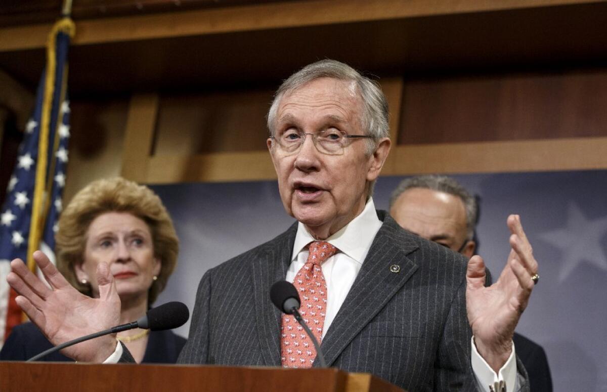 Senate Majority Leader Harry Reid predicts a name change is in the Washington Redskins' future.