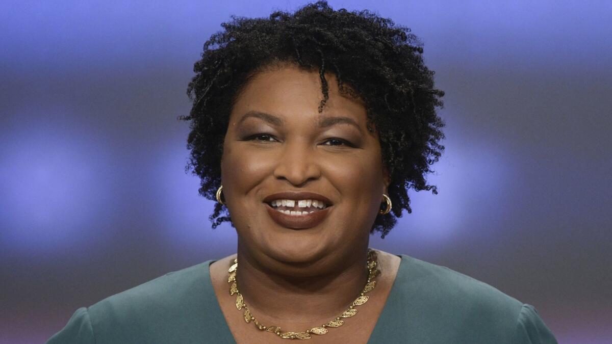 If elected in November, Abrams would become the first black woman governor in the U.S.