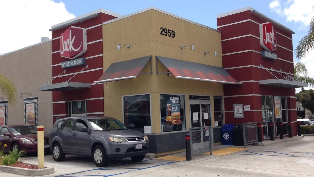 Jack in the Box said recently that it has been losing some budget-conscious customers to rivals, such as Taco Bell and Carl’s Jr., that are offering steep discounts.