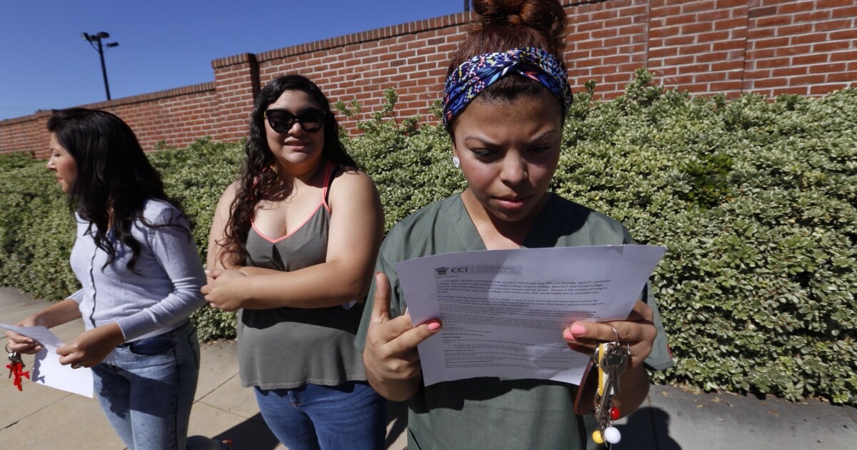 Everest College students angered, confused by Corinthian closure ...