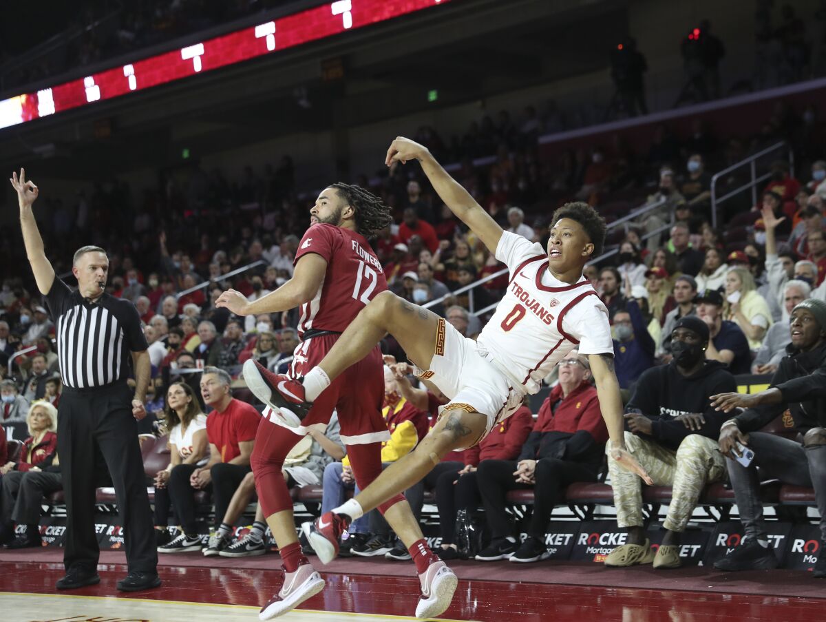 Boogie Ellis had 21 points in the game.