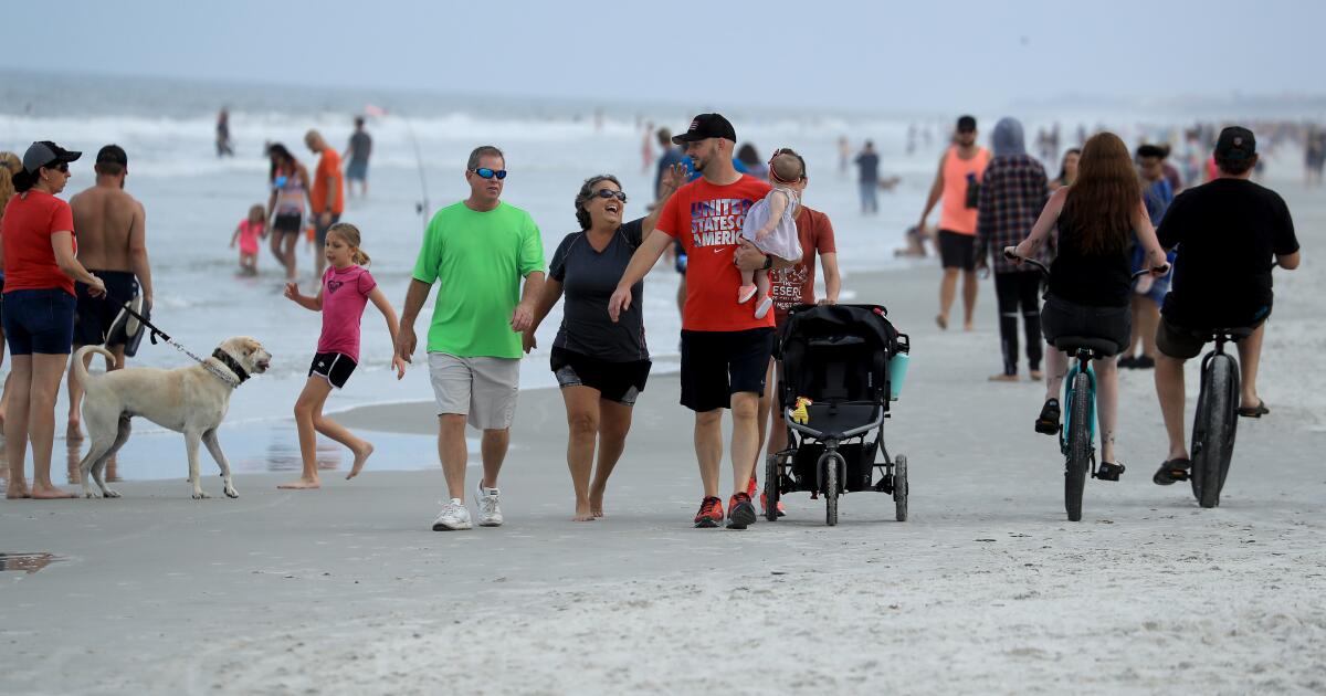 Florida had more summer tourists than before the pandemic