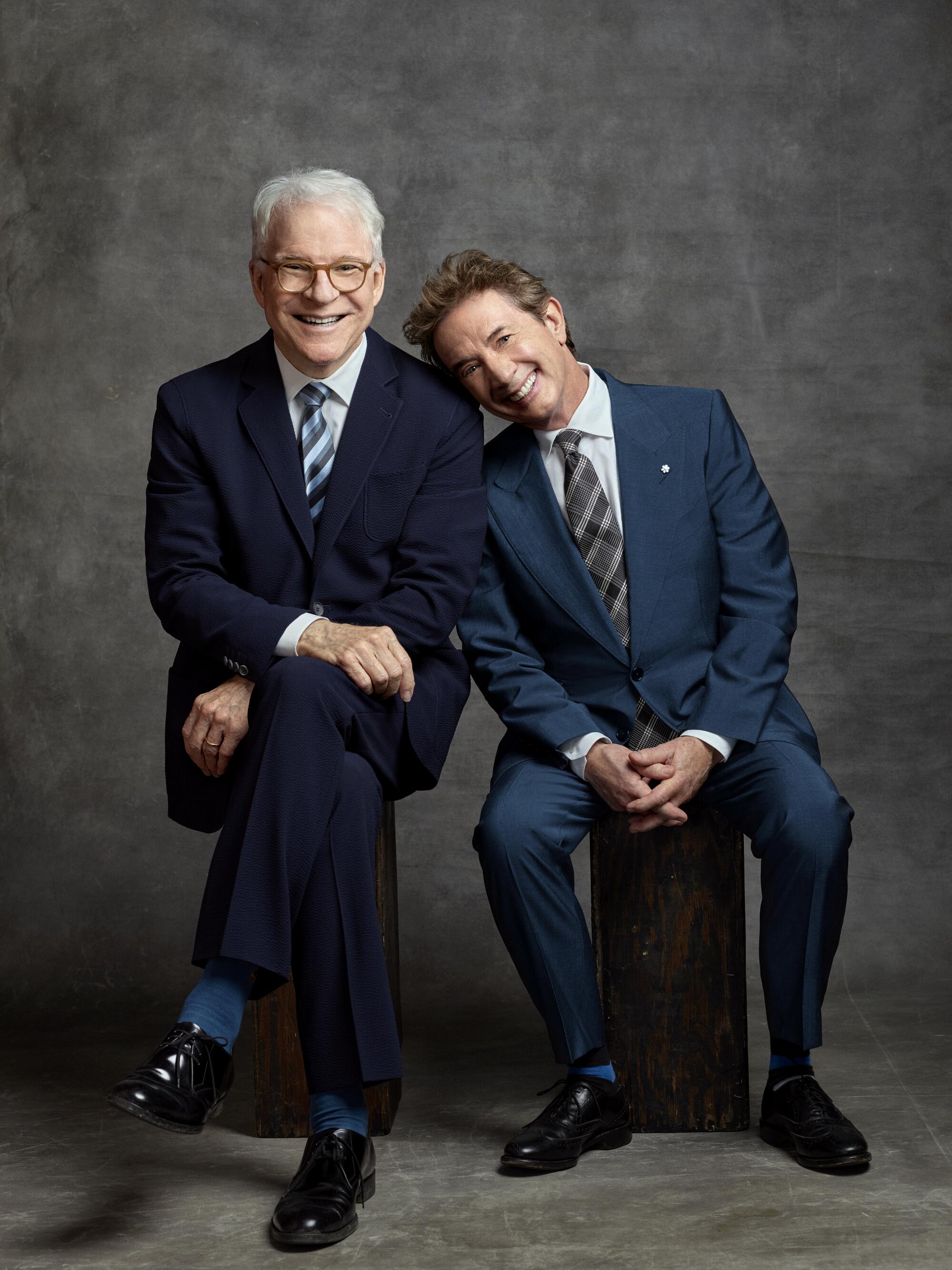 Friends Steve Martin and Martin Short pull no punchlines - Los Angeles Times