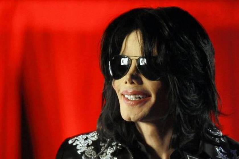 In this photo taken three months before his death in June 2009, Michael Jackson speaks at a news conference in London. His tour director at the time, Kenny Ortega, emailed AEG Live executive Randy Phillips that the pop singer was “trembling, rambling, obsessing” and eventually needed a mental health evaluation.