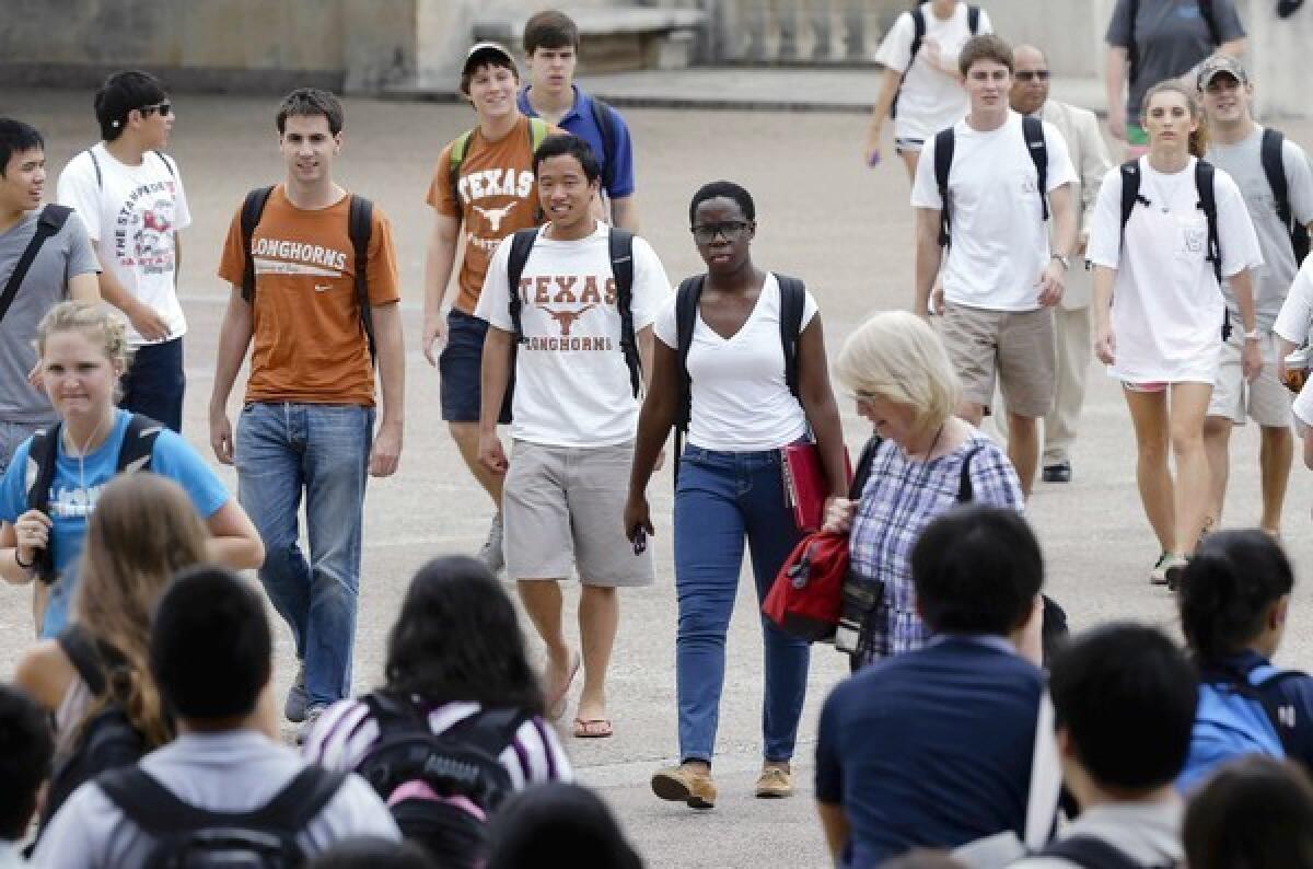 The U.S. Supreme Court heard oral arguments this week on the University of Texas' admissions policy.