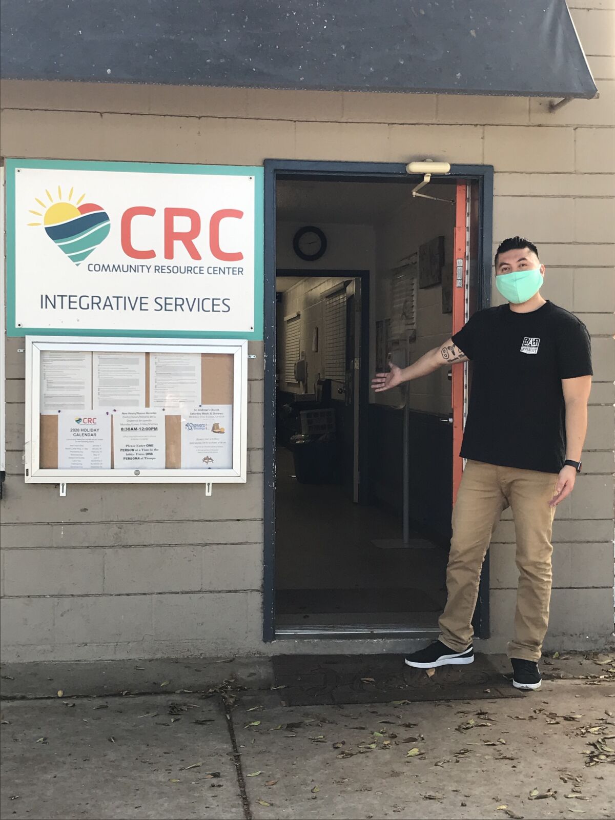 The Community Resource Center is located in Encinitas.