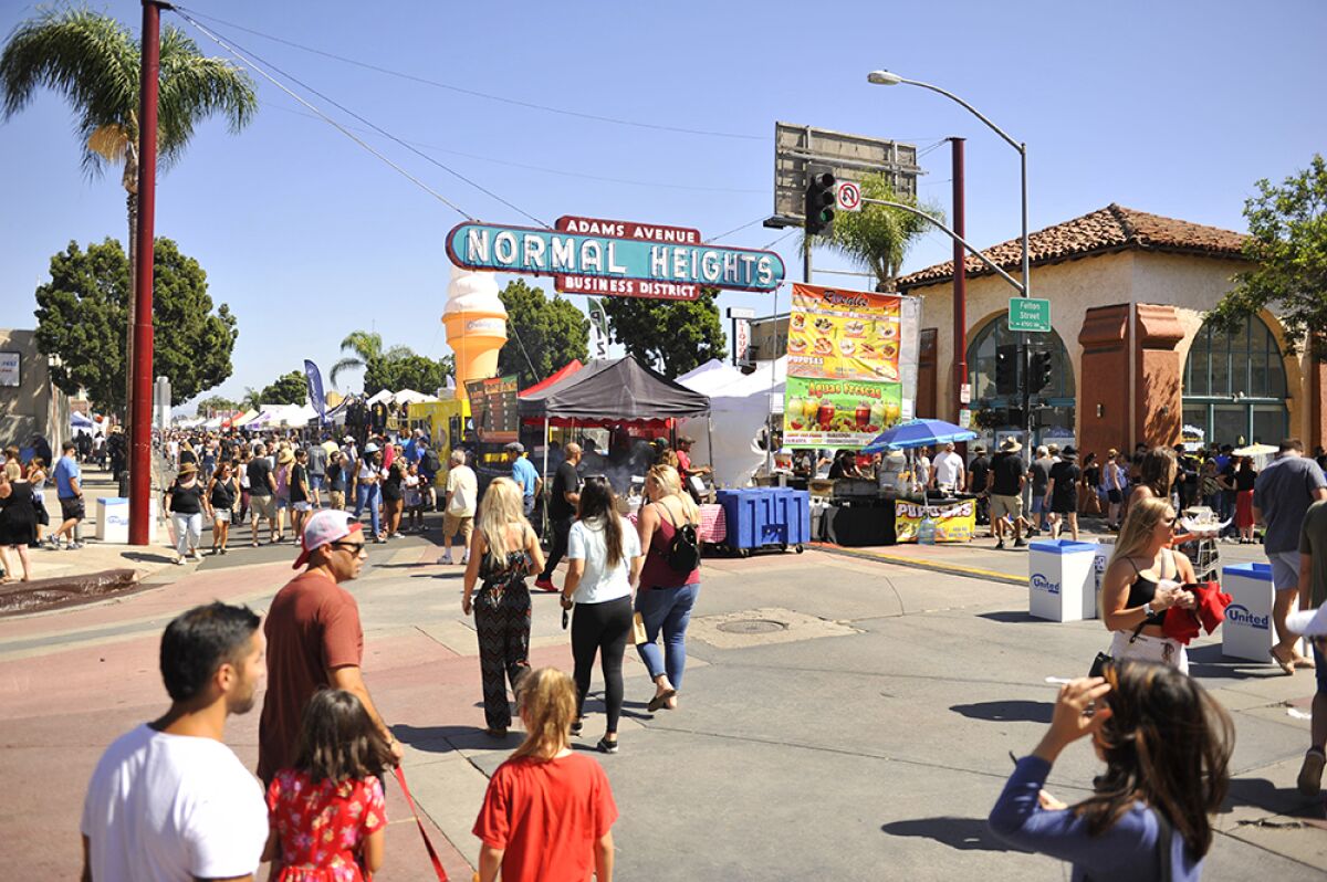 Adams Avenue Street Fair en 2019