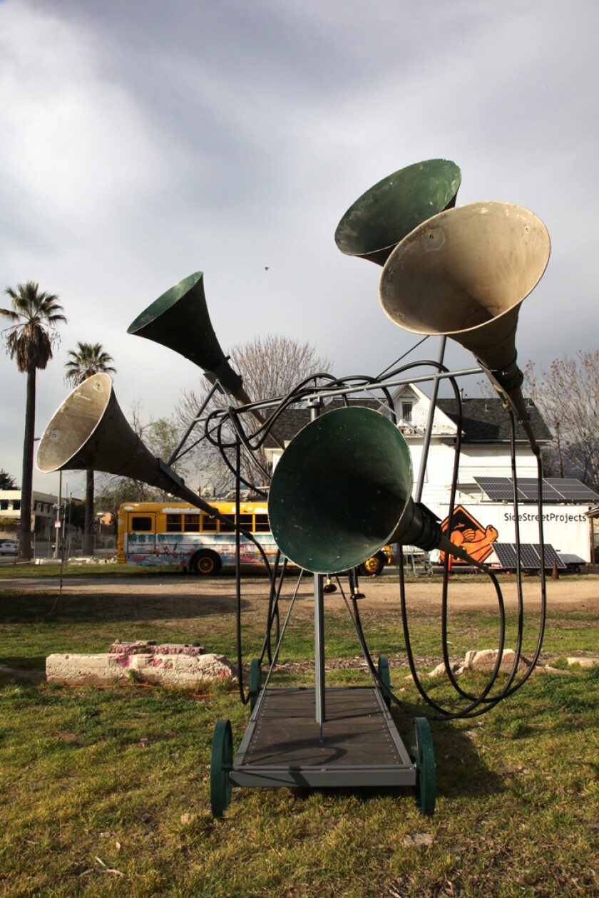 Elana Mann's "Listening as (a) Movement" at Side Street Projects.
