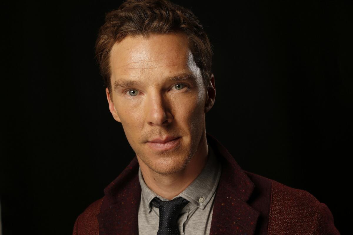 Benedict Cumberbatch is currently appearing in Shakespeare's "Hamlet" at the Barbican in London.