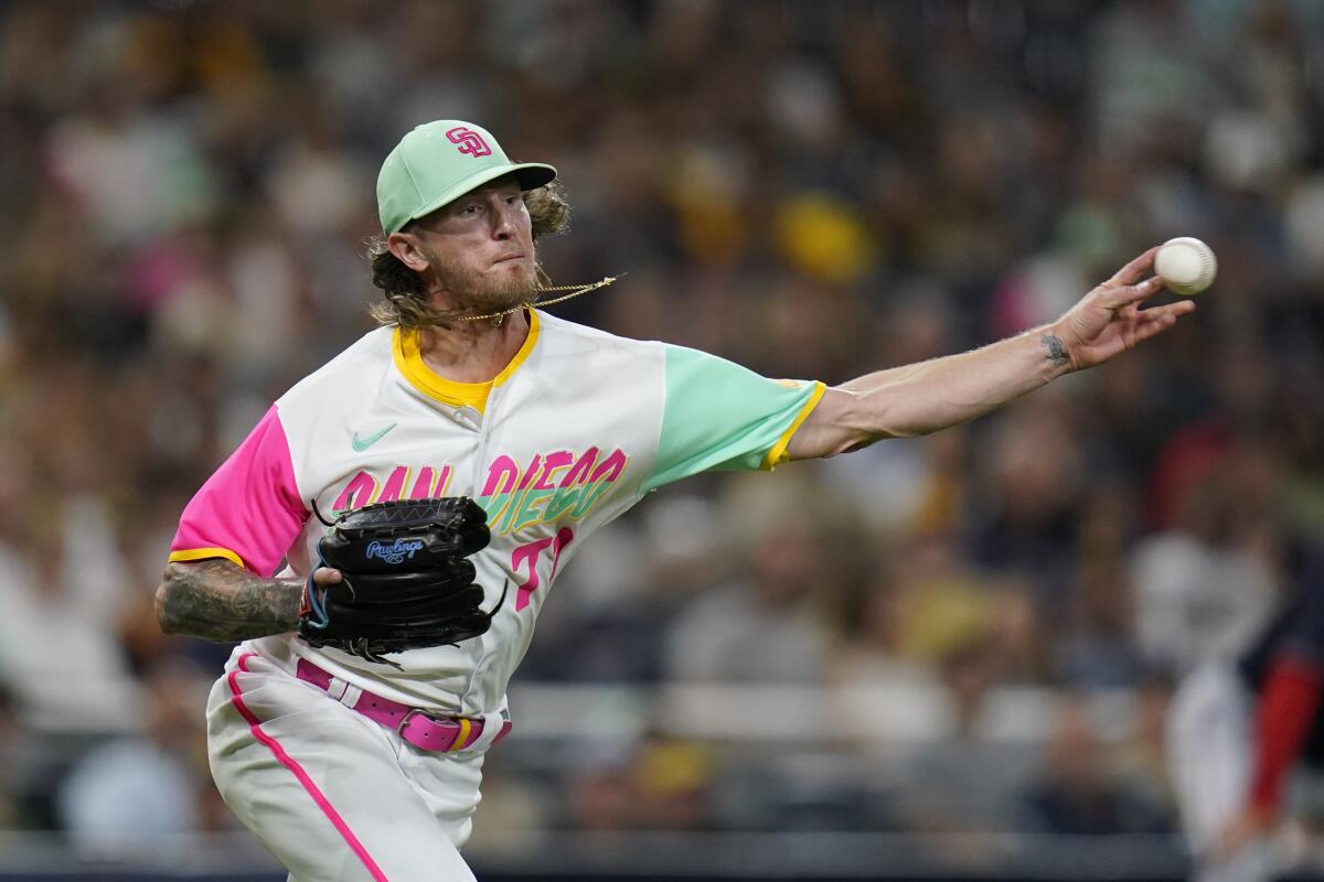 Padres give Hader break from closer role after shaky outings –