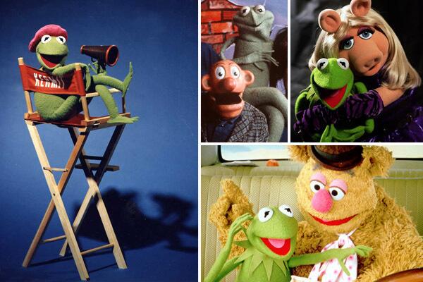 Though Muppet lore has the world's most popular amphibian originating in the swamps of Florida, the character actually got his beginnings on "Sam and Friends," Jim Henson's live-action and puppet television show, in 1955. Kermit soon became a regular on "Sesame Street" before putting his tadpole days behind him and graduating to "The Muppet Show," for which he was the front-frog. Since then, Kermit's titles include movies, albums and even an autobiography. The famous frog is returning to the big screen in "The Muppets" this Thanksgiving. Here's a glimpse at some of the more memorable moments in Kermit's show-biz career.