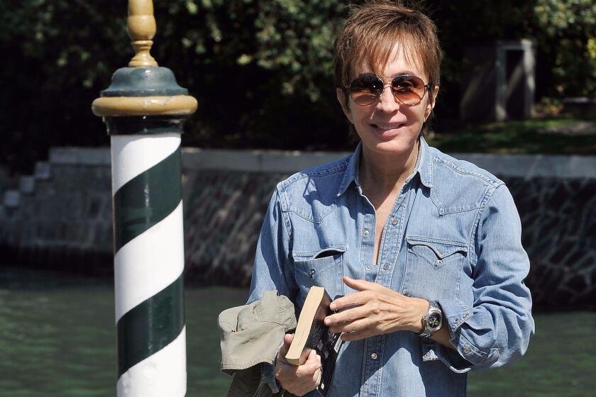 Michael Cimino arrives at the Hotel Excelsior during the 69th Venice International Film Festival.