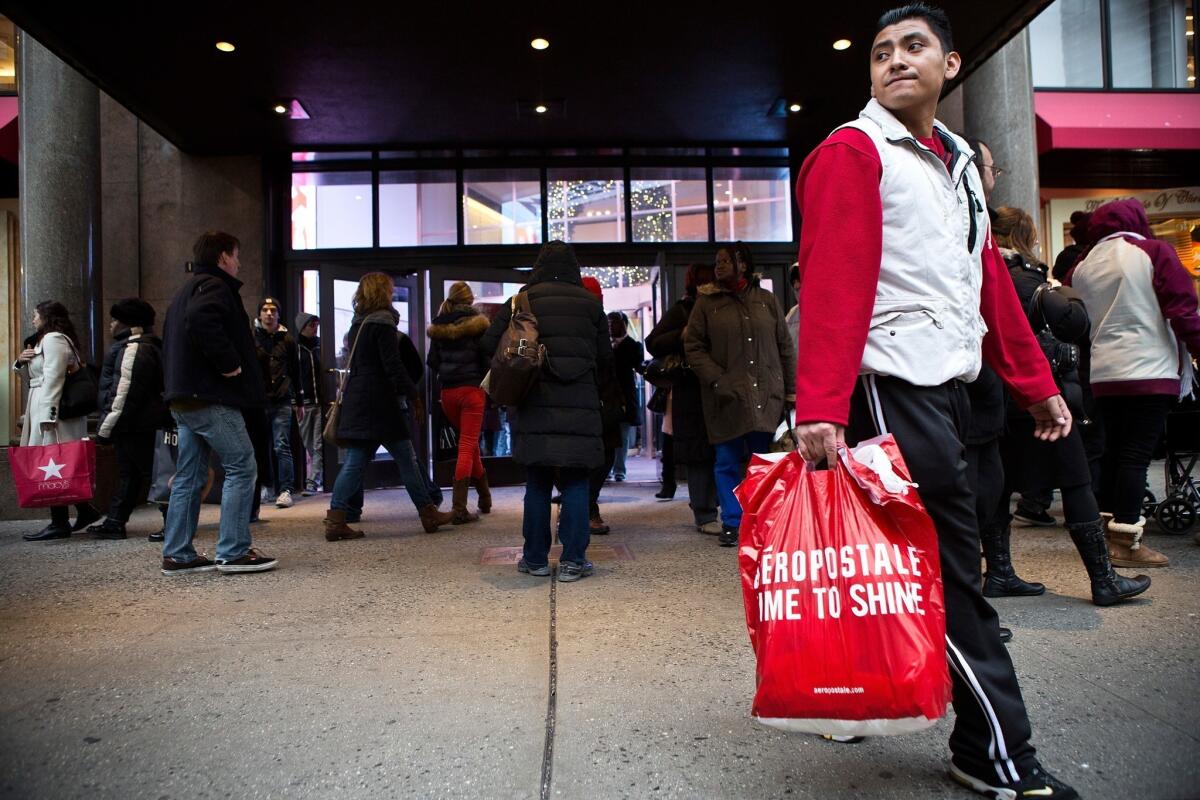The holiday season was not as merry as retailers had hoped.