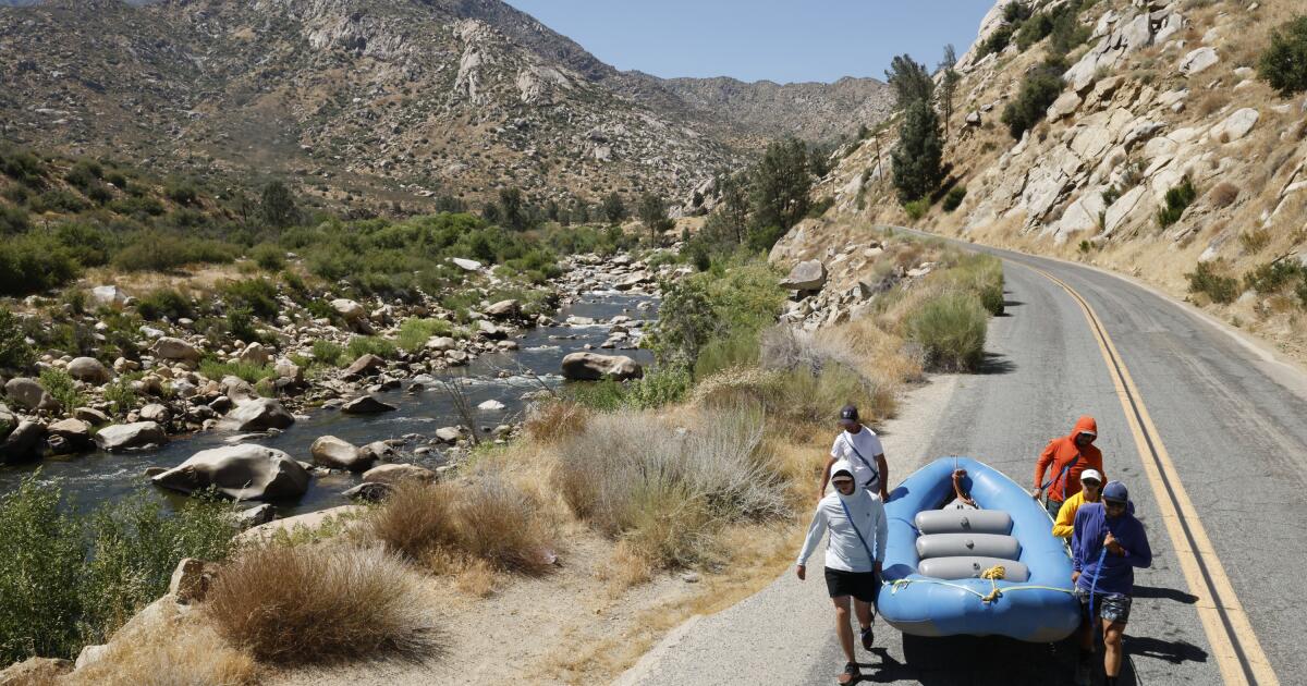 Rowingers carry rafts for 16 miles to protest how hydropower soaks the Cohen River Rowingers carry rafts for 16 miles to protest how hydropower soaks the Cohen River