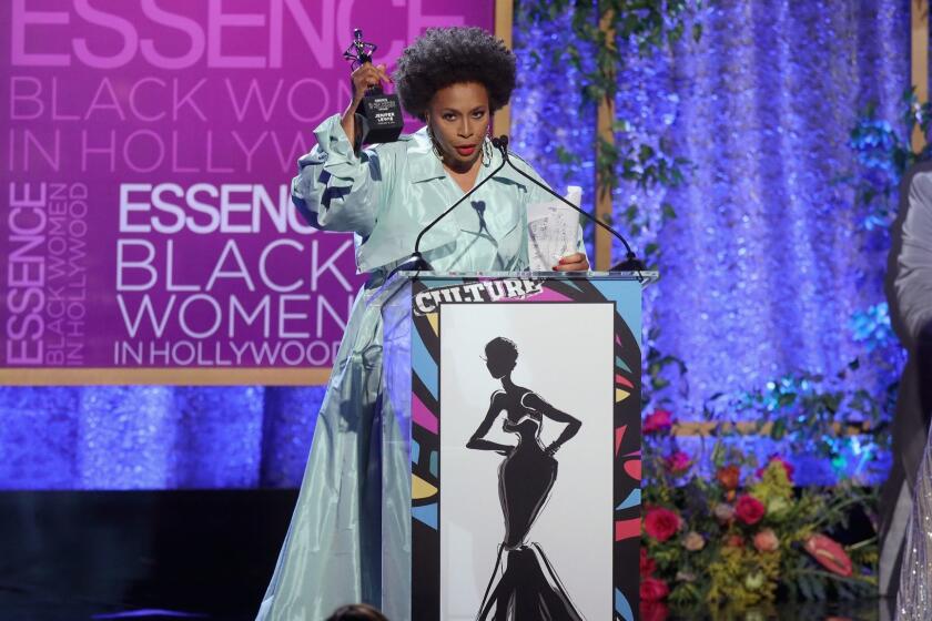 BEVERLY HILLS, CA - FEBRUARY 21: Honoree Jenifer Lewis speaks onstage during the 2019 Essence Black Women in Hollywood Awards Luncheon at Regent Beverly Wilshire Hotel on February 21, 2019 in Los Angeles, California. (Photo by Randy Shropshire/Getty Images for Essence) ** OUTS - ELSENT, FPG, CM - OUTS * NM, PH, VA if sourced by CT, LA or MoD **