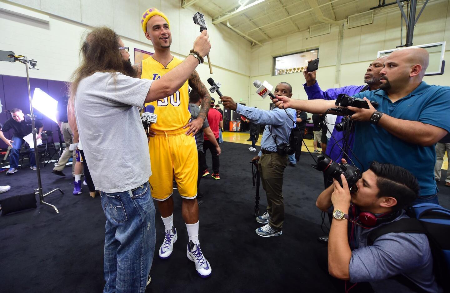 BASKET-NBA-LAKERS-MEDIA -DAY