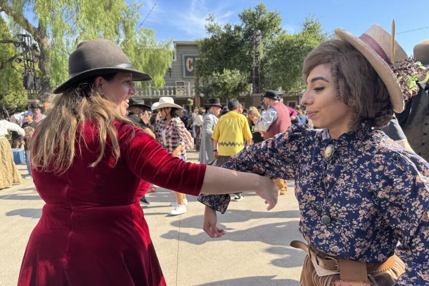 Ghost Town Alive! culminates in a dance-filled hoedown in Calico Park.