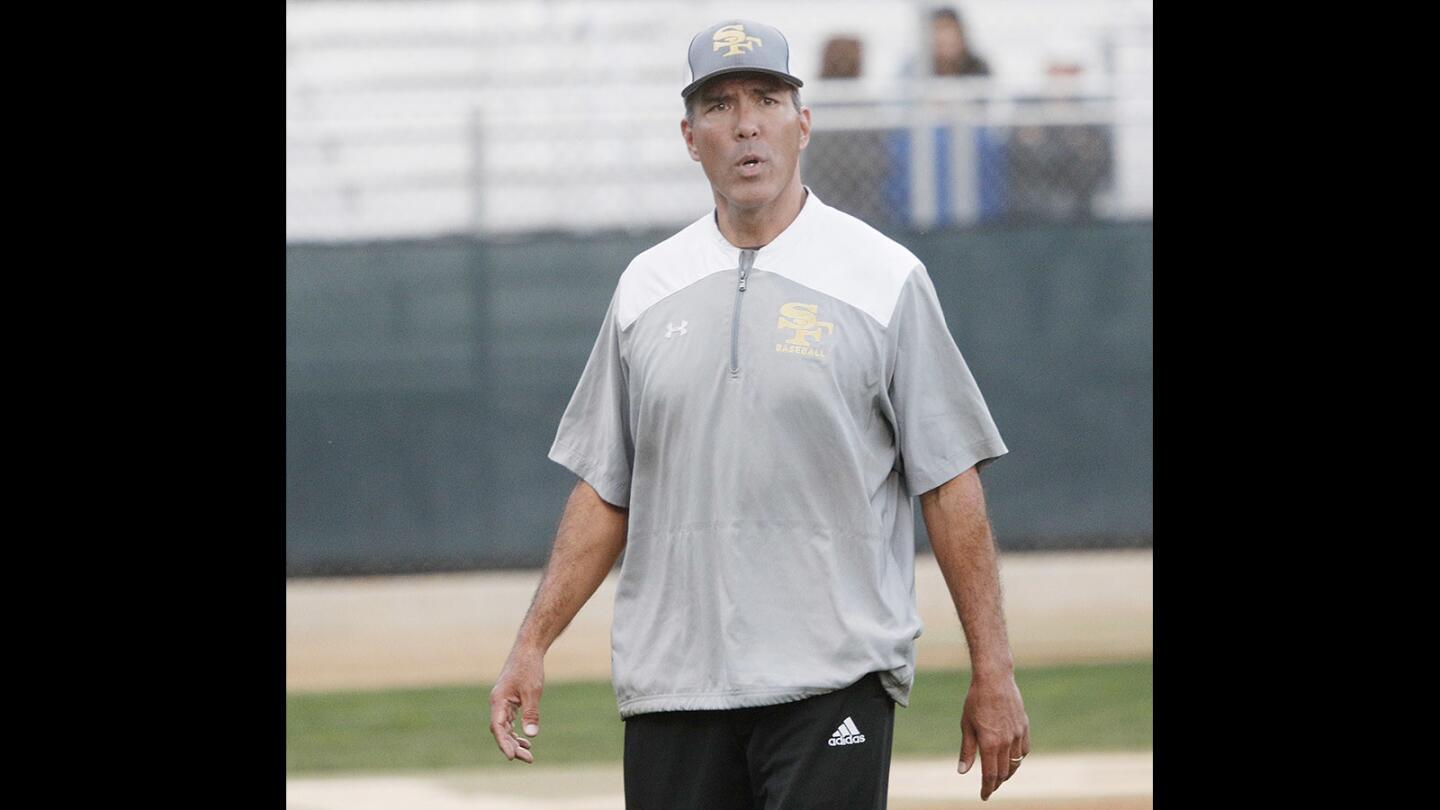 Photo Gallery: Preseason baseball scrimmage between Crescenta Valley and St. Francis