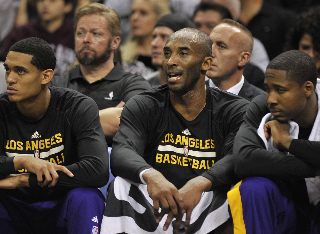 Jordan Clarkson, Kobe Bryant, Ed Davis