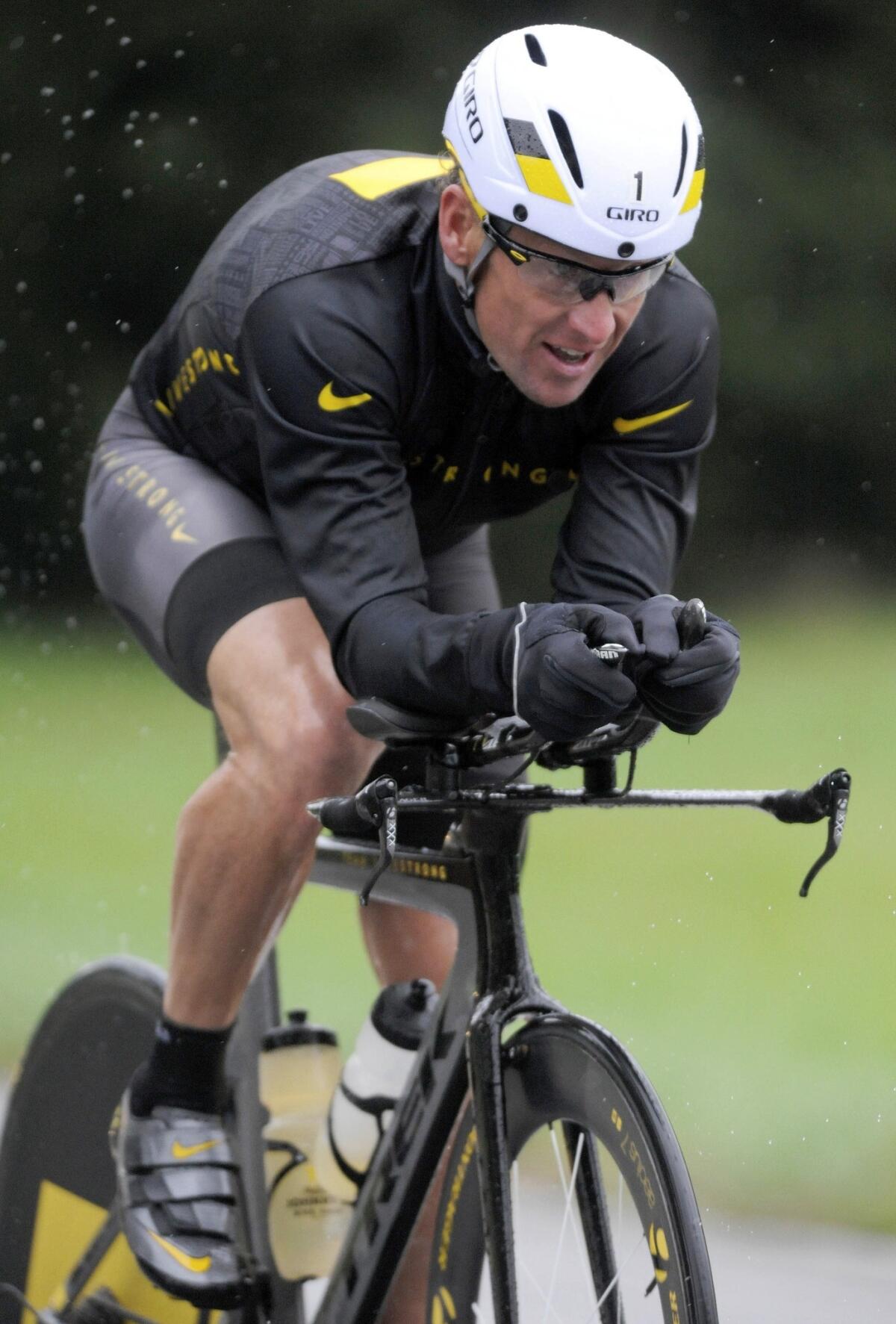 A fan of disgraced cyclist Lance Armstrong has pleaded guilty to threatening the head of the U.S. Anti-Doping Agency.