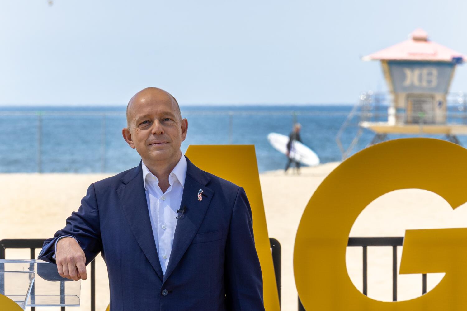 Le président Trump soutient Steve Hilton dans la course au poste de gouverneur de Californie Le président Trump soutient Steve Hilton dans la course au poste de gouverneur de Californie