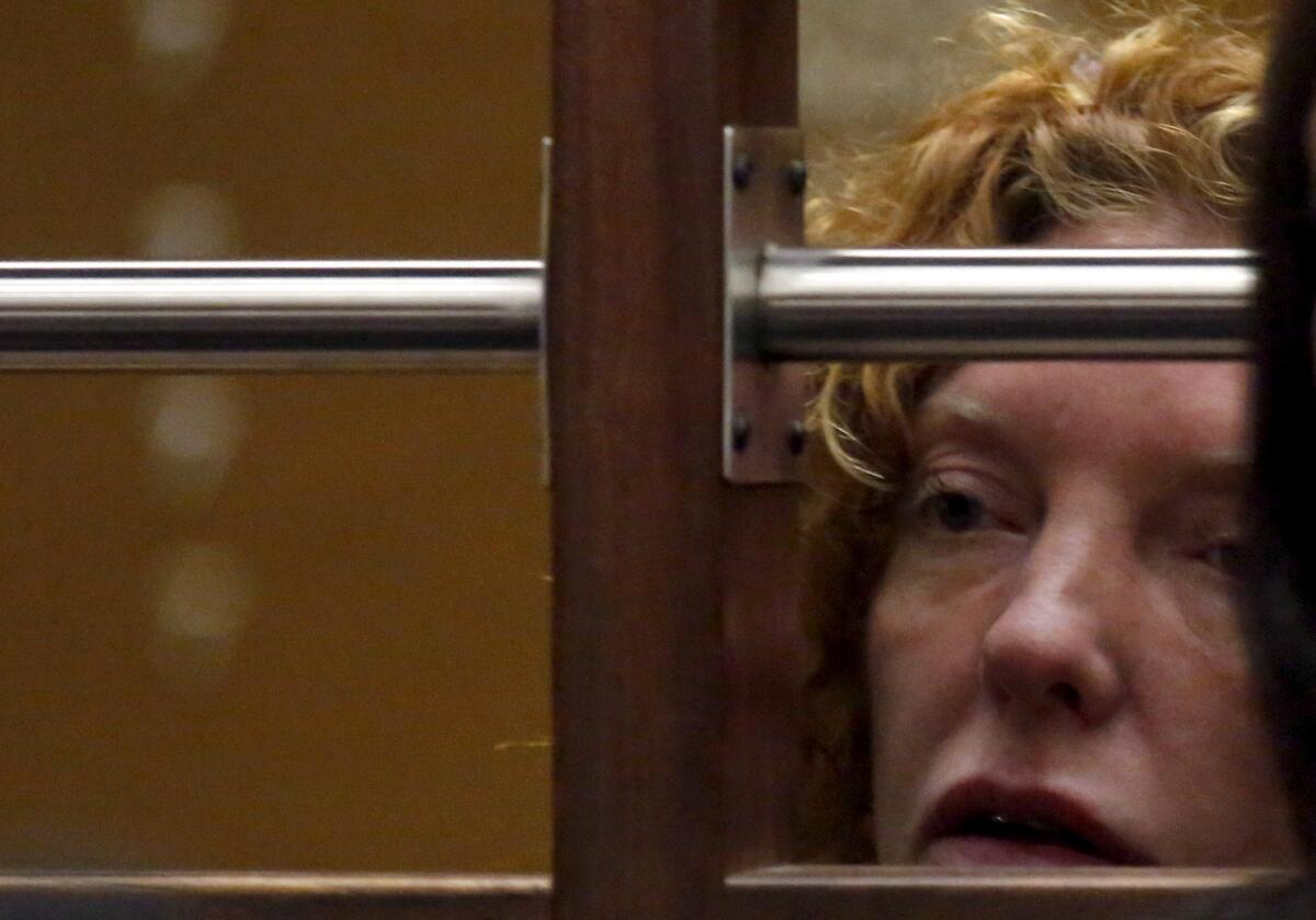 Tonya Couch, mother of "affluenza" teen Ethan Couch, at her extradition hearing Tuesday in Los Angeles.