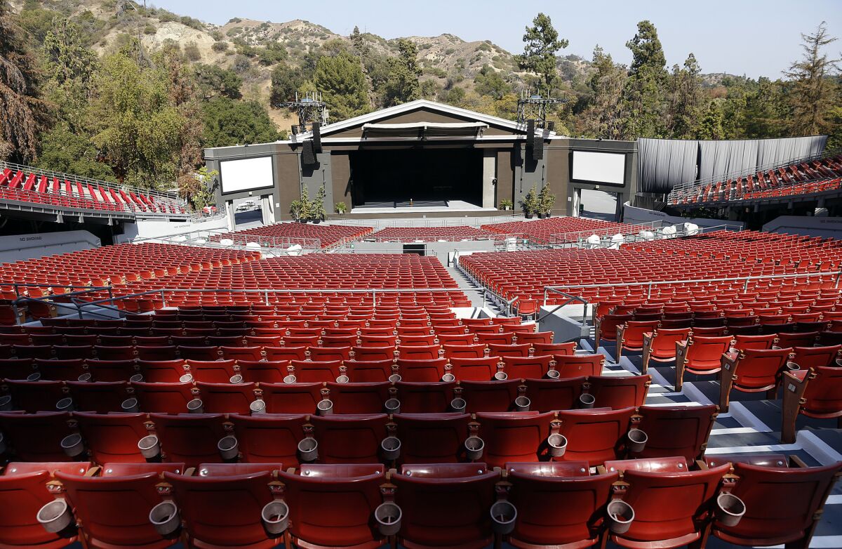 The Greek Theatre in Griffith Park grossed more than $27 million last year.