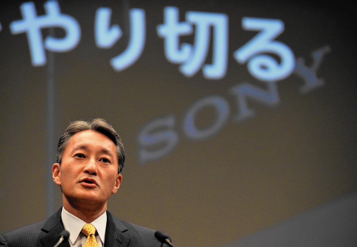 Sony Corp. CEO Kazuo Hirai had pushed hard for the studio to tone down "The Interview."