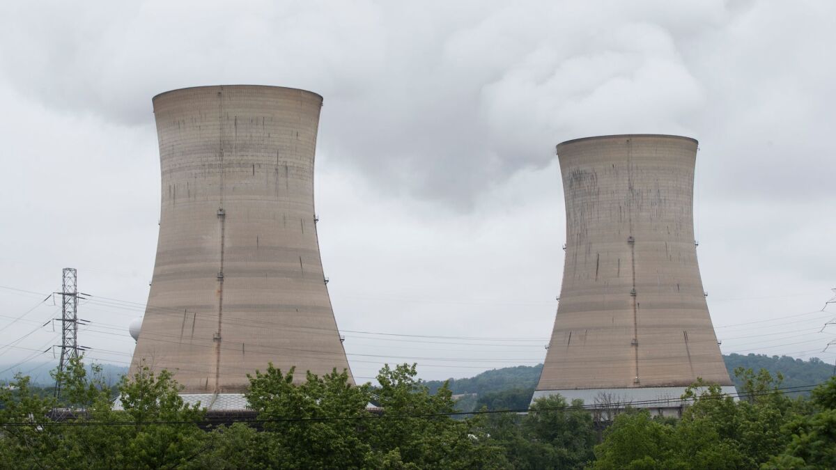 The hulking cooling towers at Three Mile Island in Pennsylvania became symbols of the nuclear industry's ineptitude. Now the power plant is slated for closure.