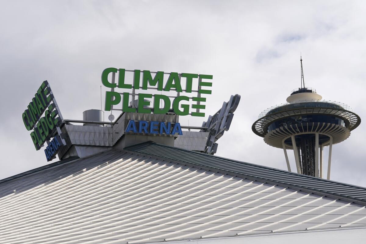 Photos: A look inside Seattle's new Climate Pledge Arena ahead of Kraken  home opener