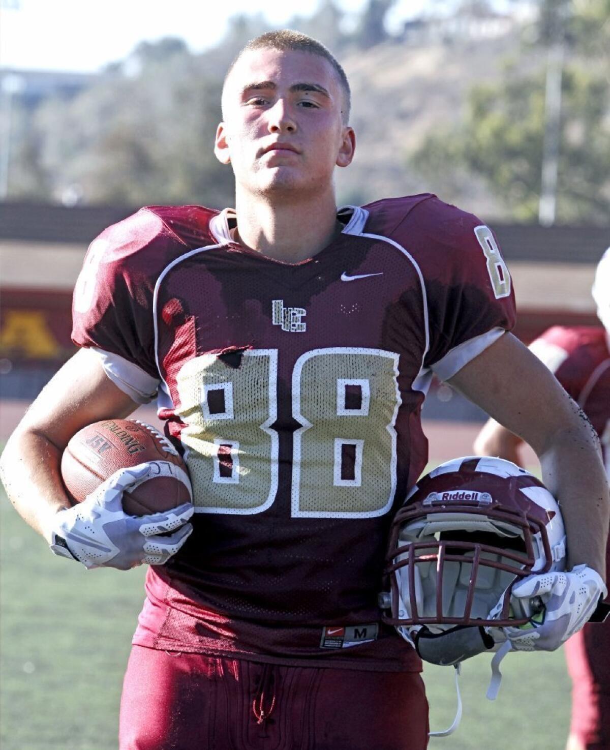 At 6-foot-3, La Cañada High tight end and defensive end Todd Murray is looking to make a big impact in his junior season.