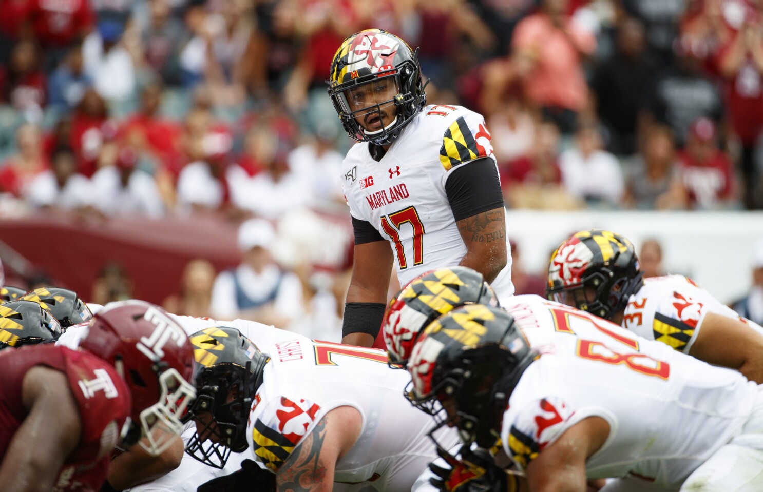 Temples Goal Line Stands Clutch In Win Over No 21 Maryland