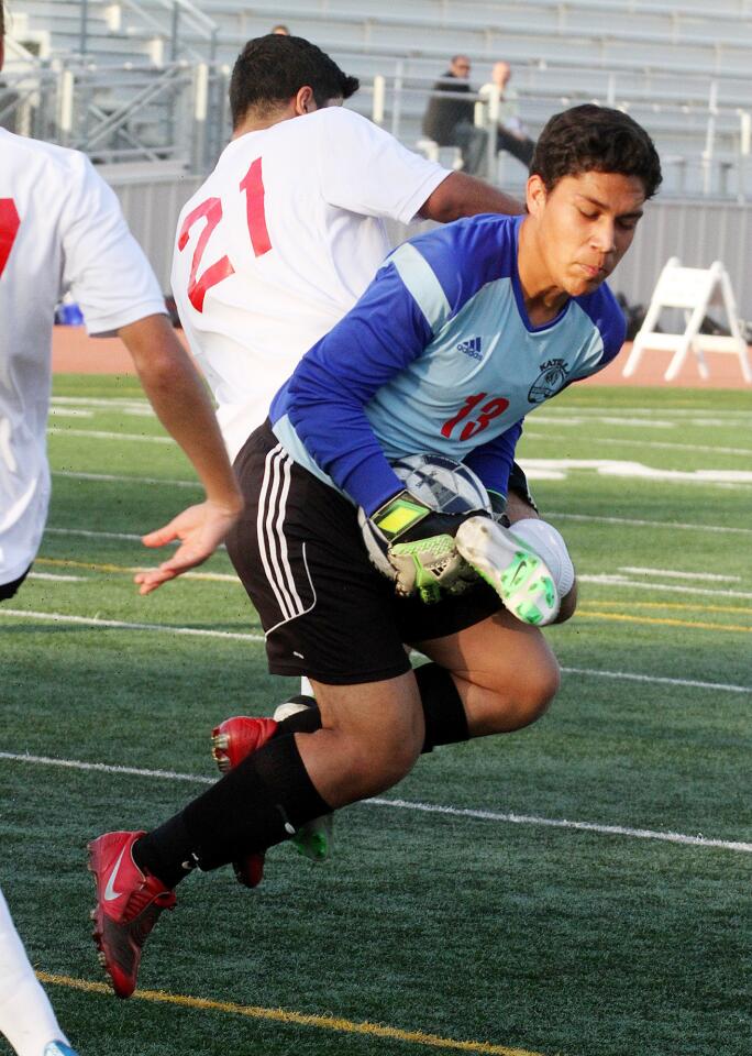 Photo Gallery: Burroughs vs. Katella first round CIF boys soccer playoff