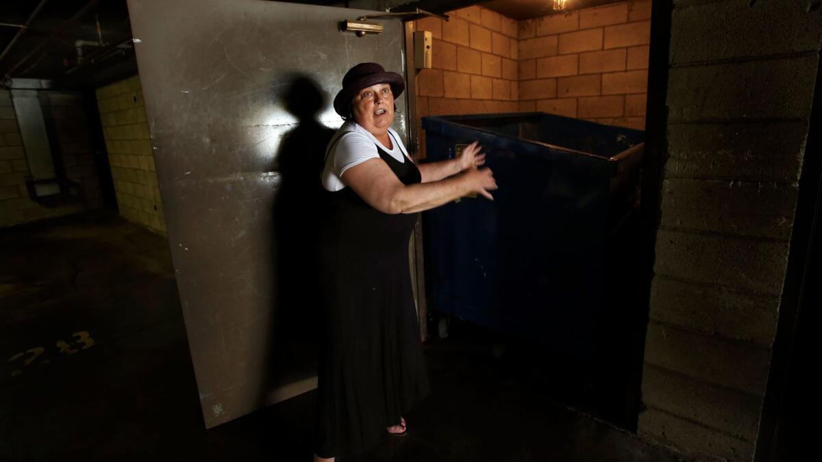 West Los Angeles resident Janet Garstang said the 14-unit condominium building where she lives is facing an 80% increase in its monthly trash bill.