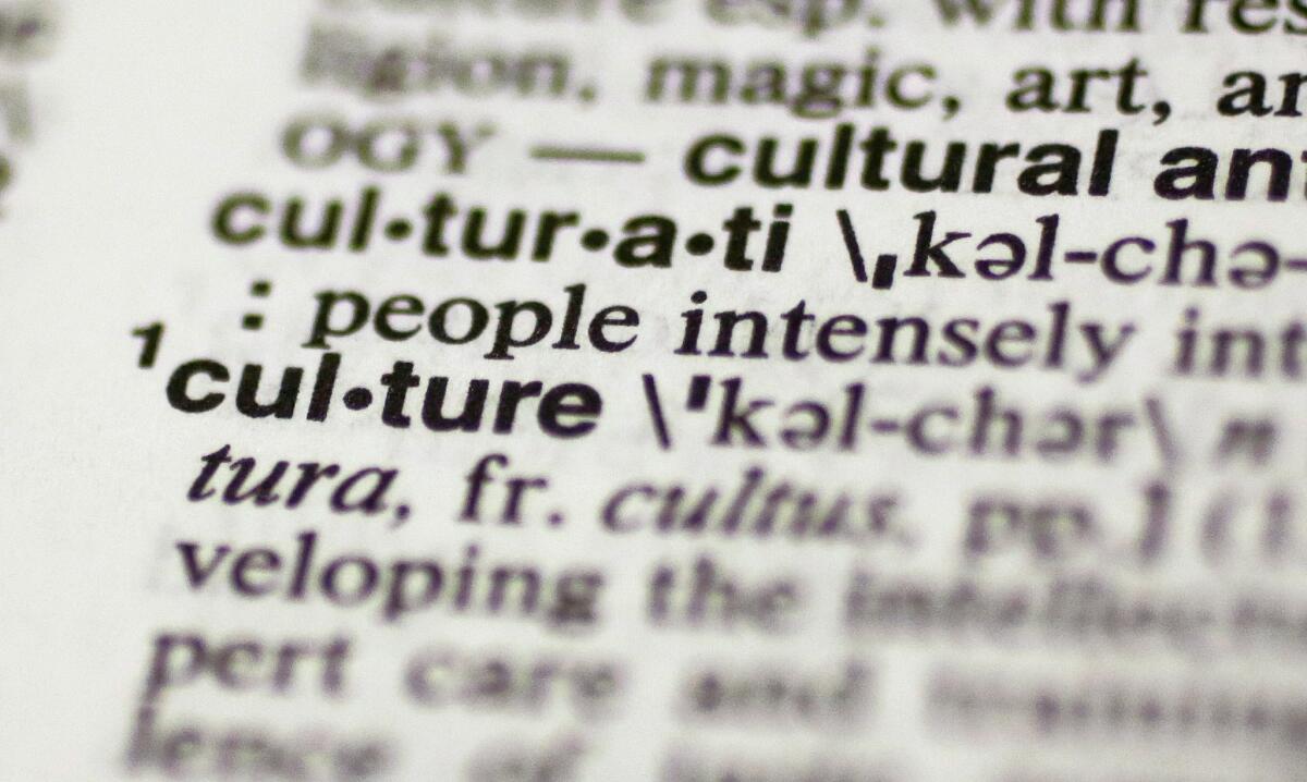 The word "culture" has been named 2014's word of the year by Merriam-Webster, the company behind the popular English dictionary.