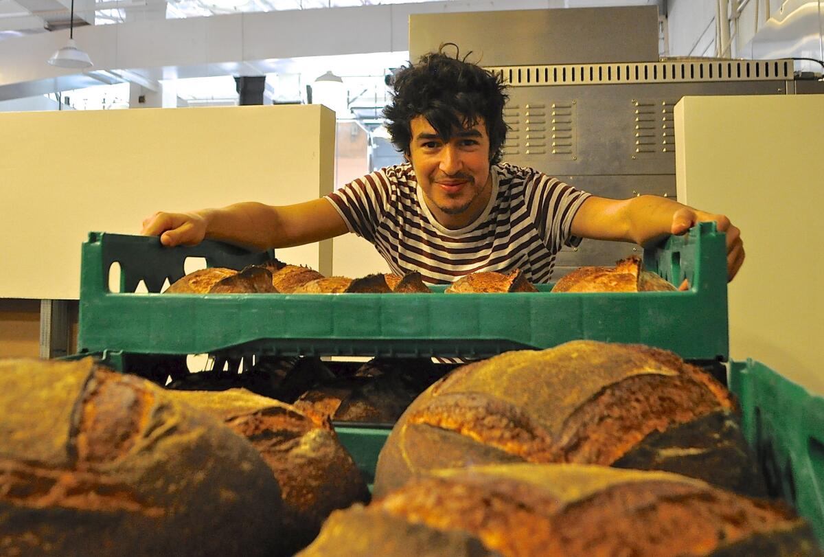 Zack Hall of Clark Street Bread is moving his one-man bakery into Grand Central Market.