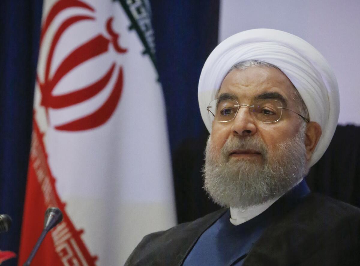 Iran's President Hassan Rouhan