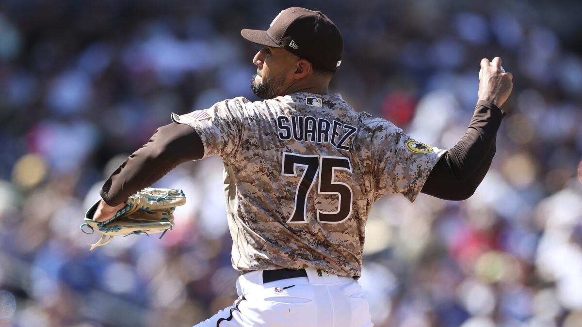 Robert Suarez - MLB Relief pitcher - News, Stats, Bio and more - The  Athletic