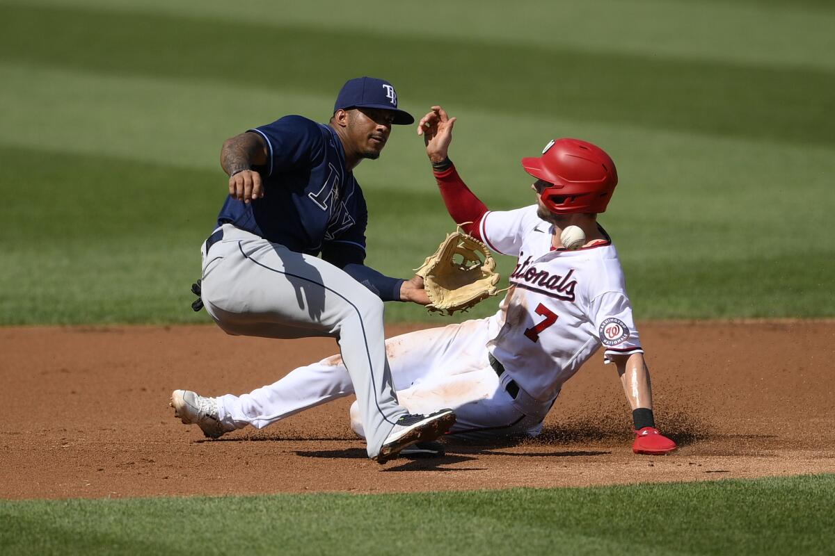 Birthday boy Turner ties mark with 3rd cycle, Nats top Rays - The